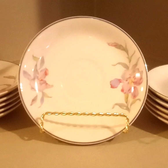 Vintage Universal Cambridge Iris Saucer Bundle - 11 - 5.75"  Saucer Plates - Picture 2 of 11